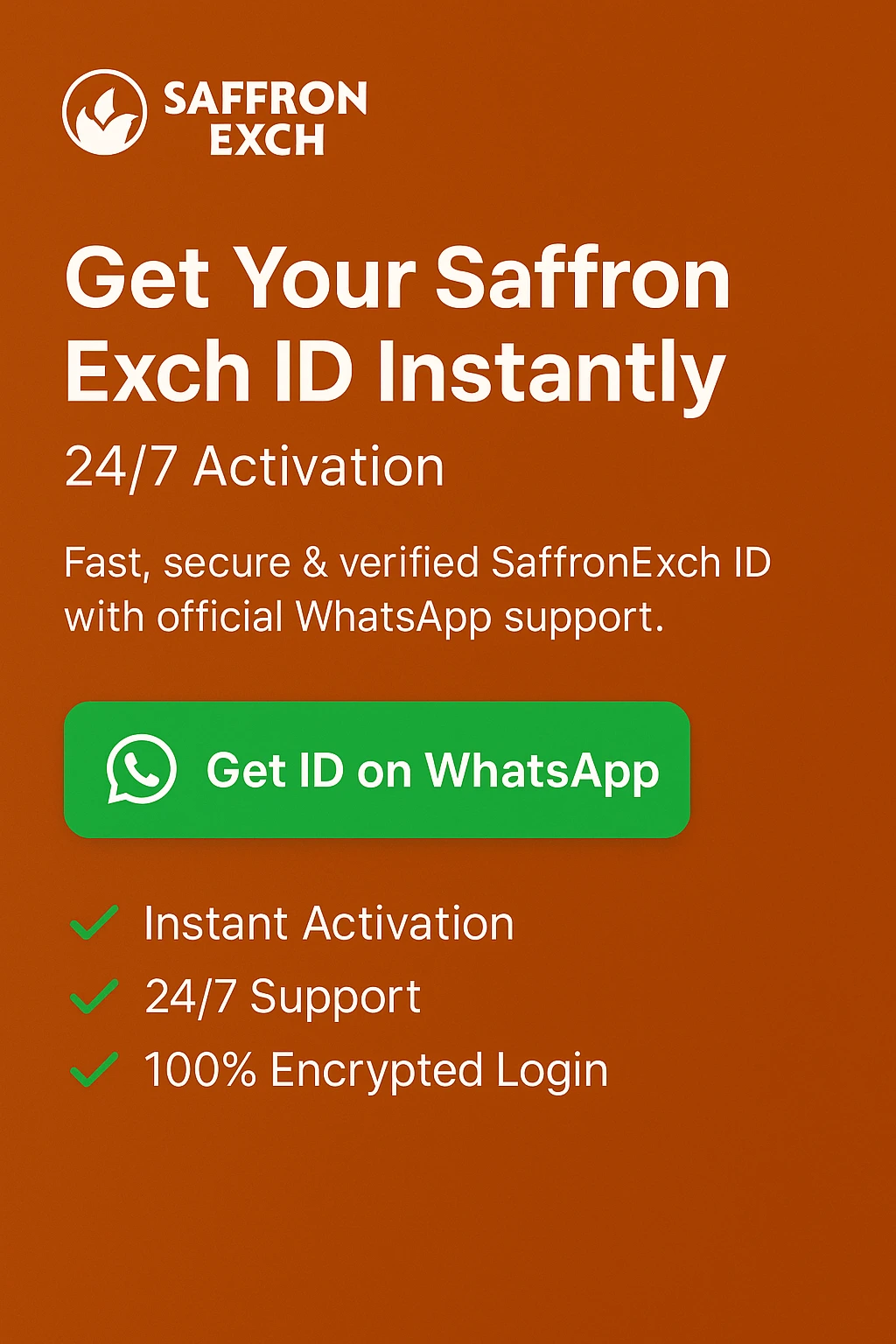How to get SaffronExch ID