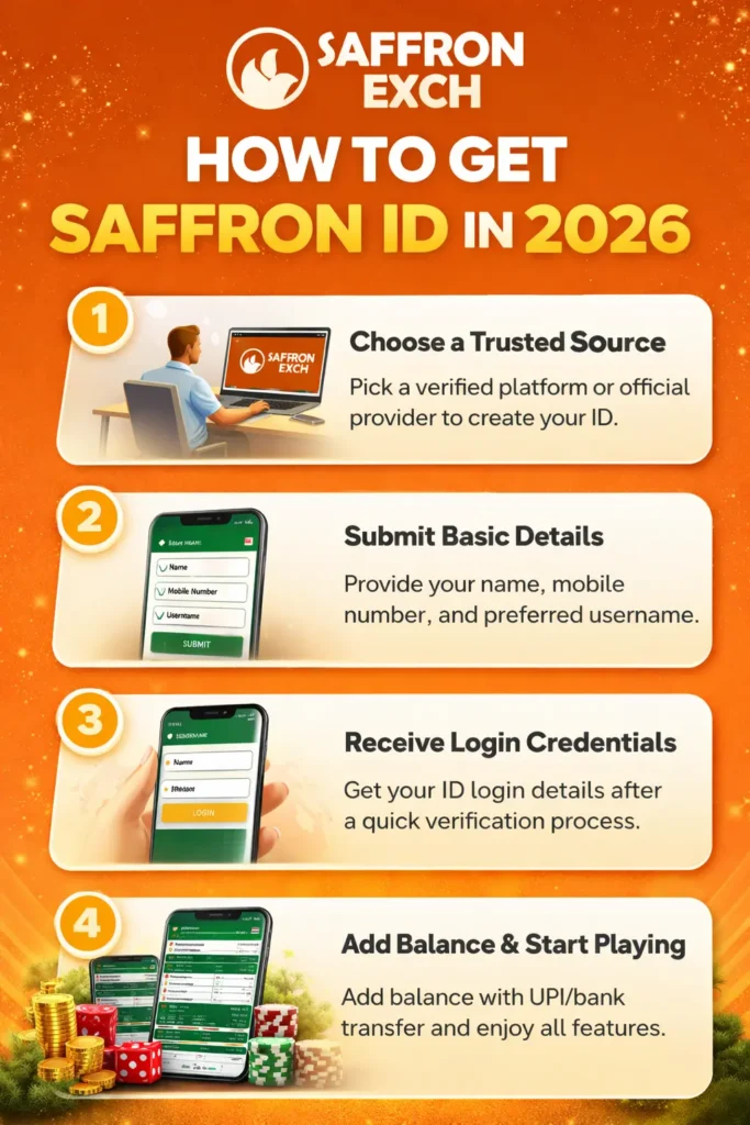 How to get Saffron ID in 2026 with simple steps including verification, login and balance setup