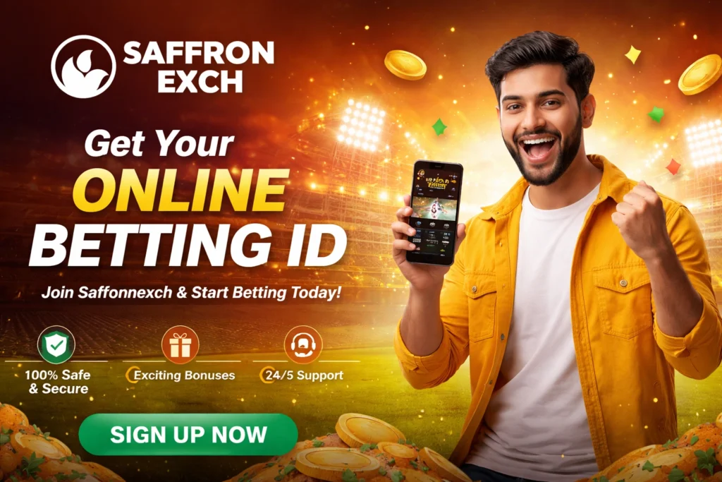 Online Betting ID on Saffronexch secure betting platform India
