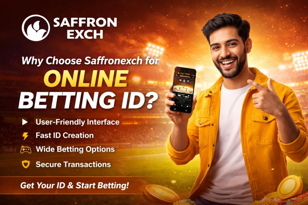 Why choose Saffronexch for Online Betting ID secure fast betting platform India